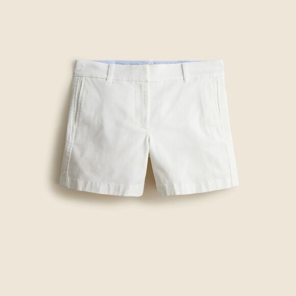 NWT J CREW 5" stretch chino short in white - Picture 6 of 8